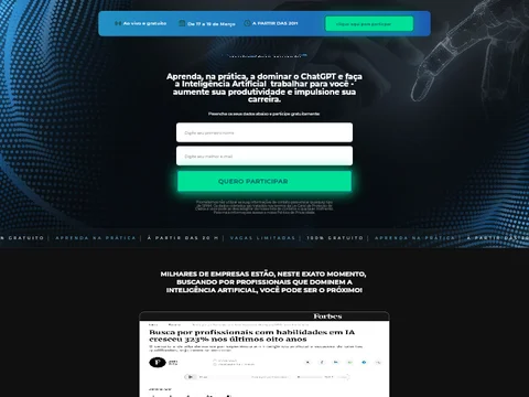 Design de referência do template ChatGPT na Prática — Captura 1